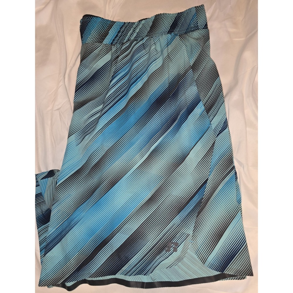 RUSSELL Men's Training Fit Athletic Shorts with Liner Size 2XL Intellifresh BLUE